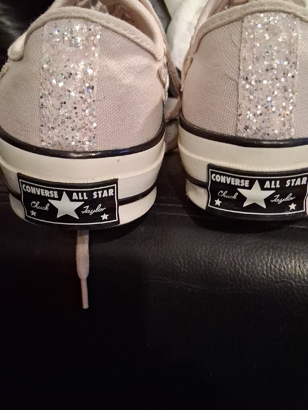 Ladies Glitter Converse - Picture 4 of 5